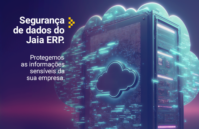 Segurança de dados do Jaia ERP